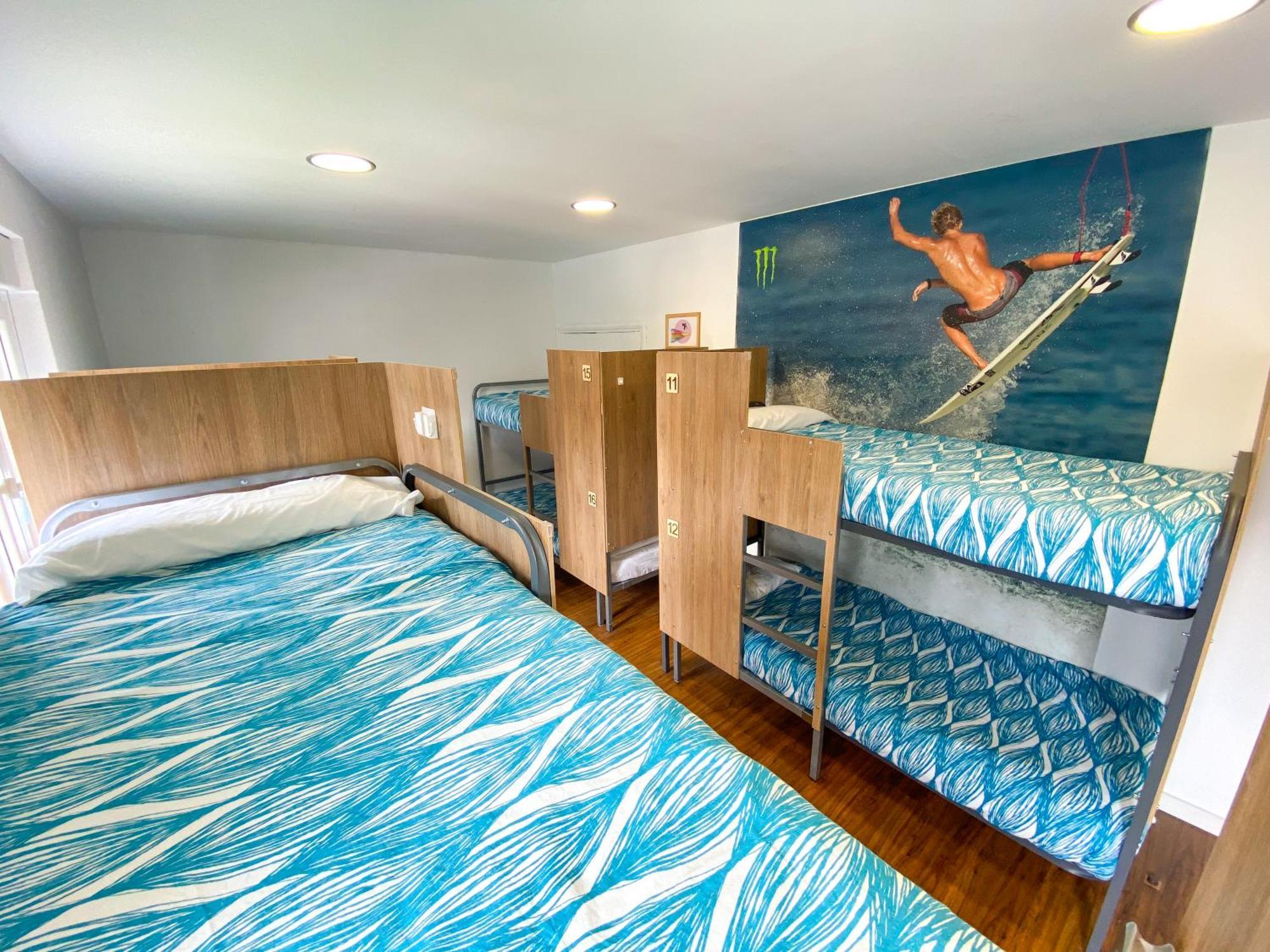 Albergue Surf House Gijón Habitación foto